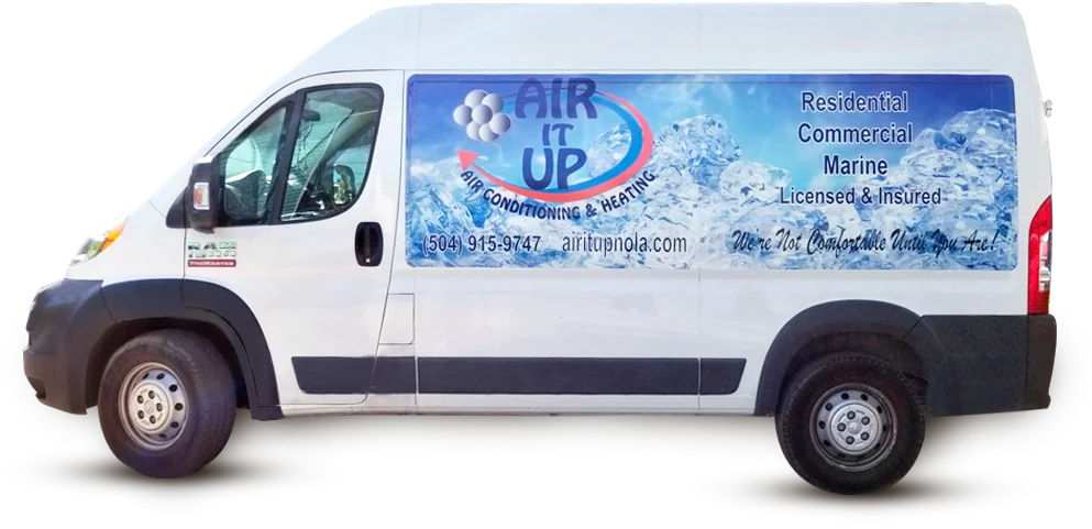 Air It Up service van in Greater New Orleans