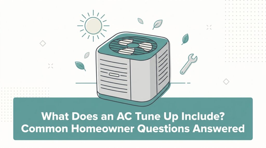 What Does an AC Tune Up Include? Common Homeowner Questions Answered 2 What Does an AC Tune Up Include? Common Homeowner Questions Answered — featured image